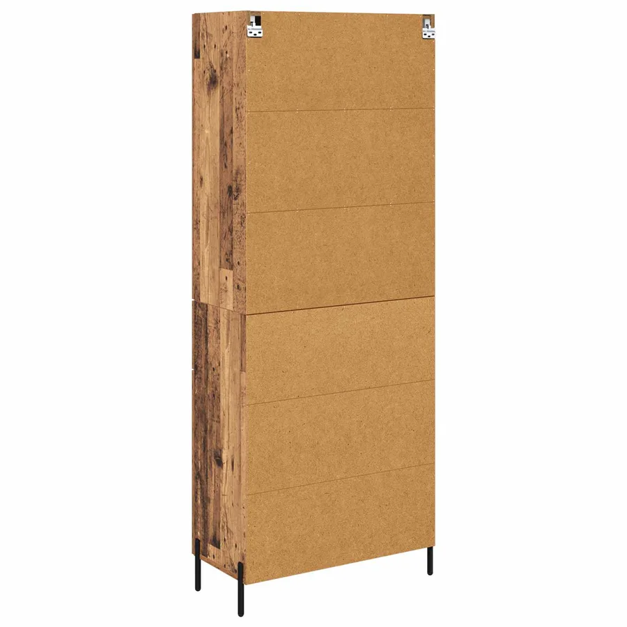 Haut Armoire Bois Ancien 69,5 x 34 x 180 cm Bois d'ingénierie - 10