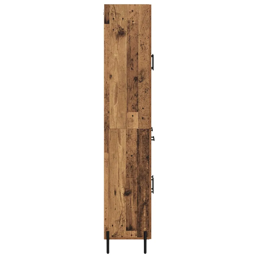 Haut Armoire Bois Ancien 69,5 x 34 x 180 cm Bois d'ingénierie - 9