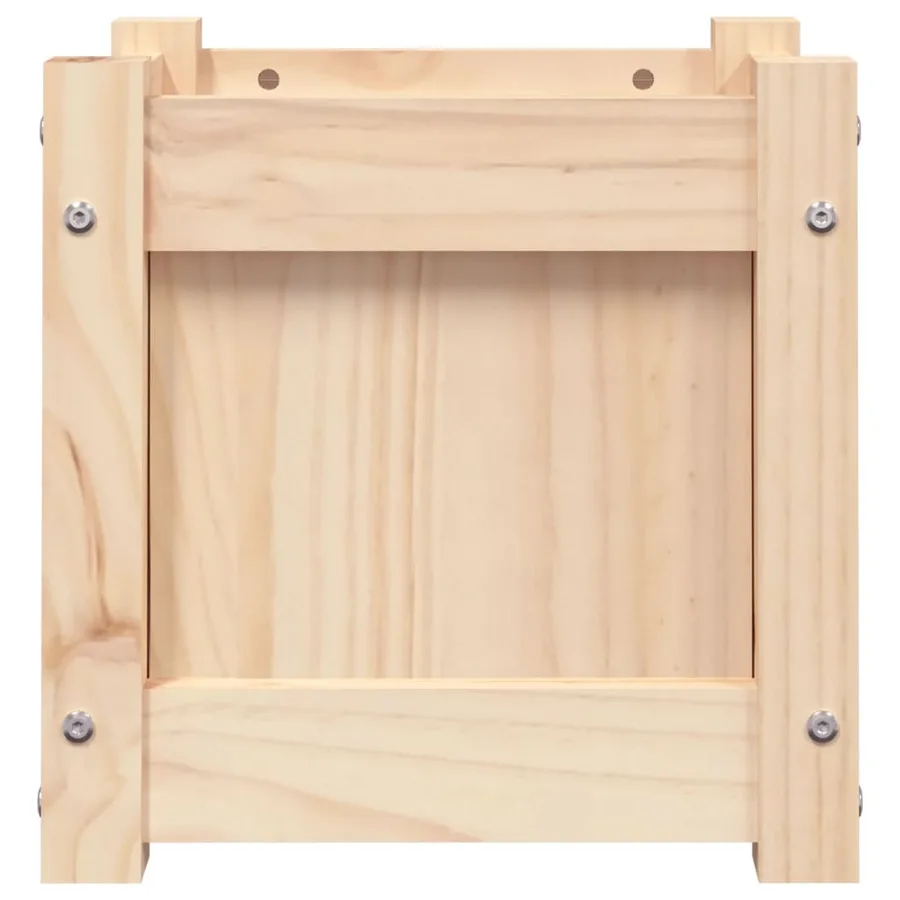 Jardinières 2 pcs bois de pin massif - 7