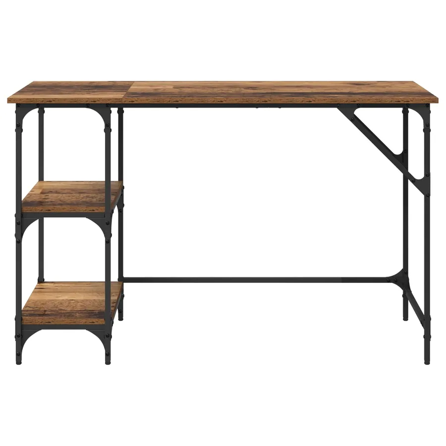 Bureau Bois Ancien 120 x 50 x 75 cm Bois d'ingénierie - 5