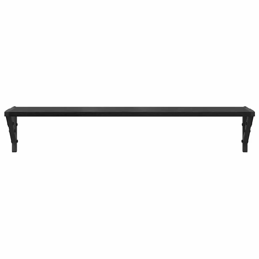 Étagères Murales 2 pcs Chêne noir 80 x 15 x 15,5 cm - 6