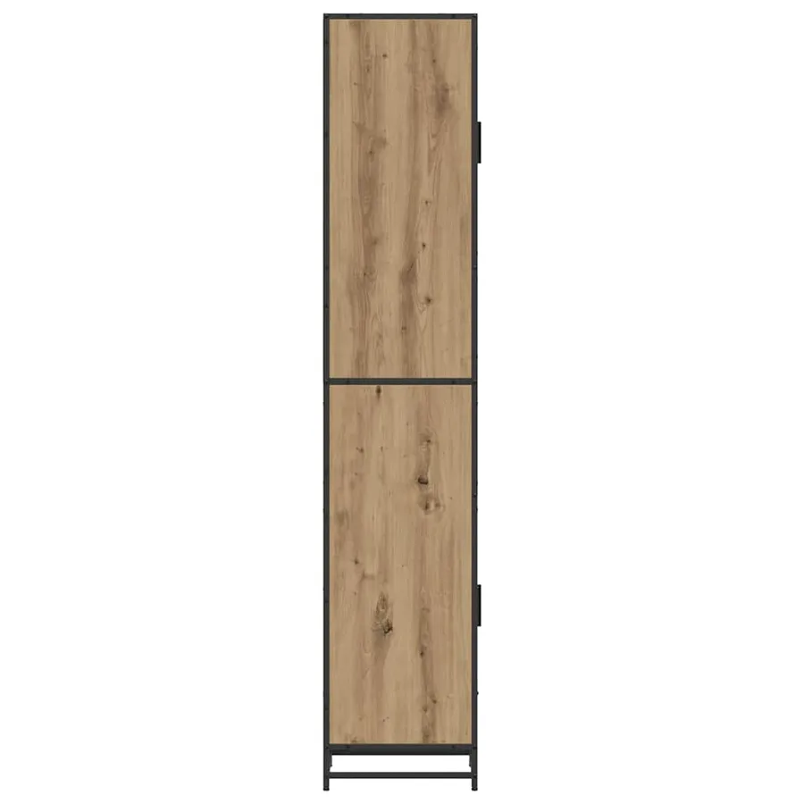 Ensemble de mobilier de salle de bain Chêne artisanal - 6