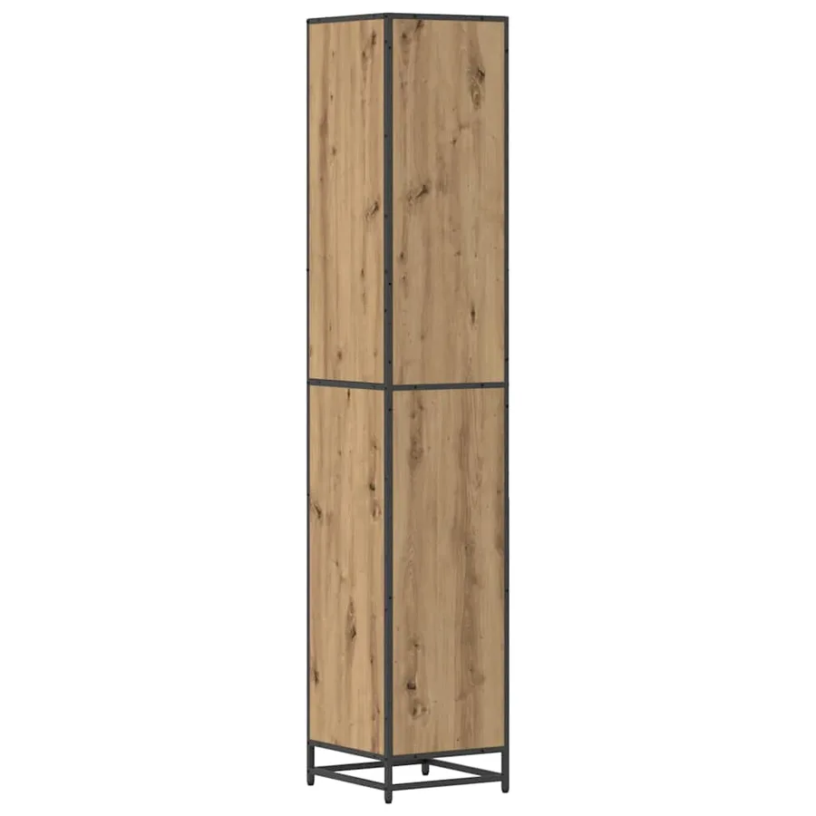 Ensemble de mobilier de salle de bain Chêne artisanal - 7