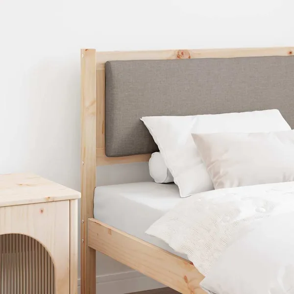 Tête de lit Autre Marron 90 cm Bois massif en pin