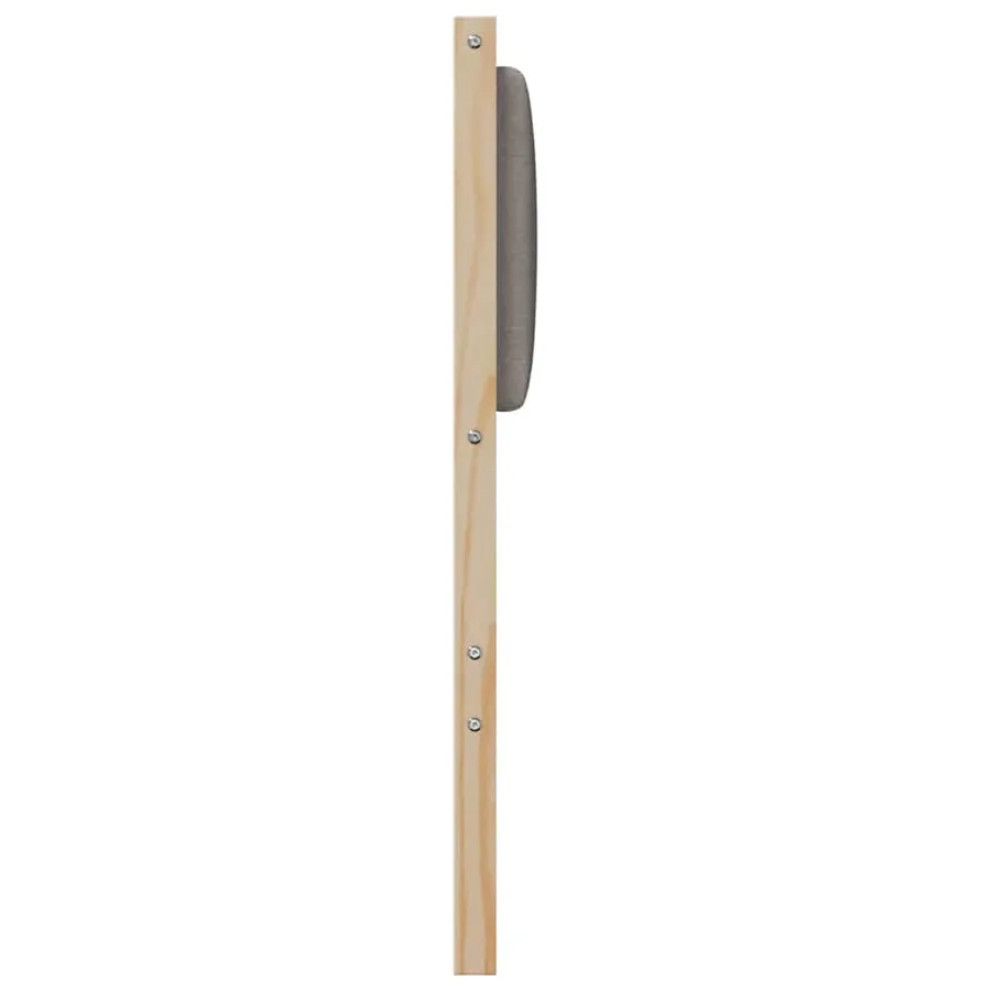 Tête de lit Autre Marron 90 cm Bois massif en pin - 5
