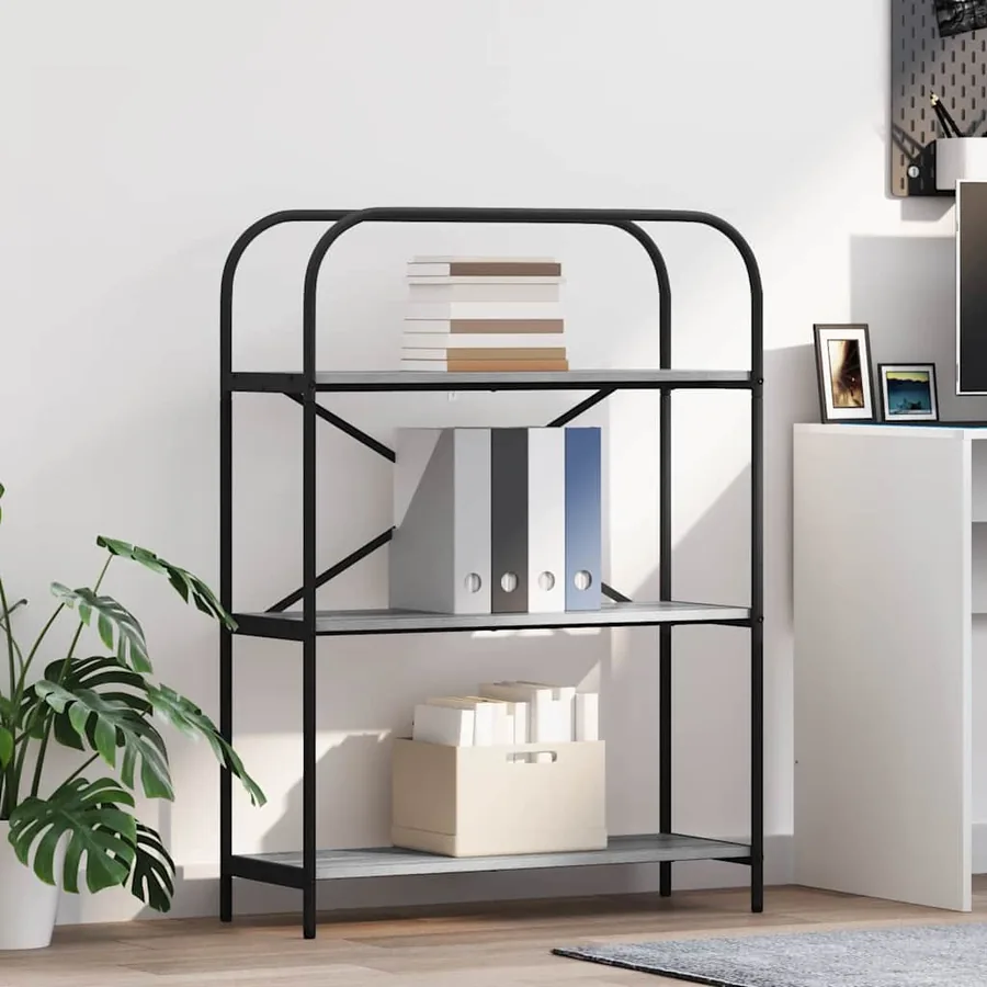 Étagère Gris Sonoma 80 x 30 x 109 cm Bois d'ingénierie