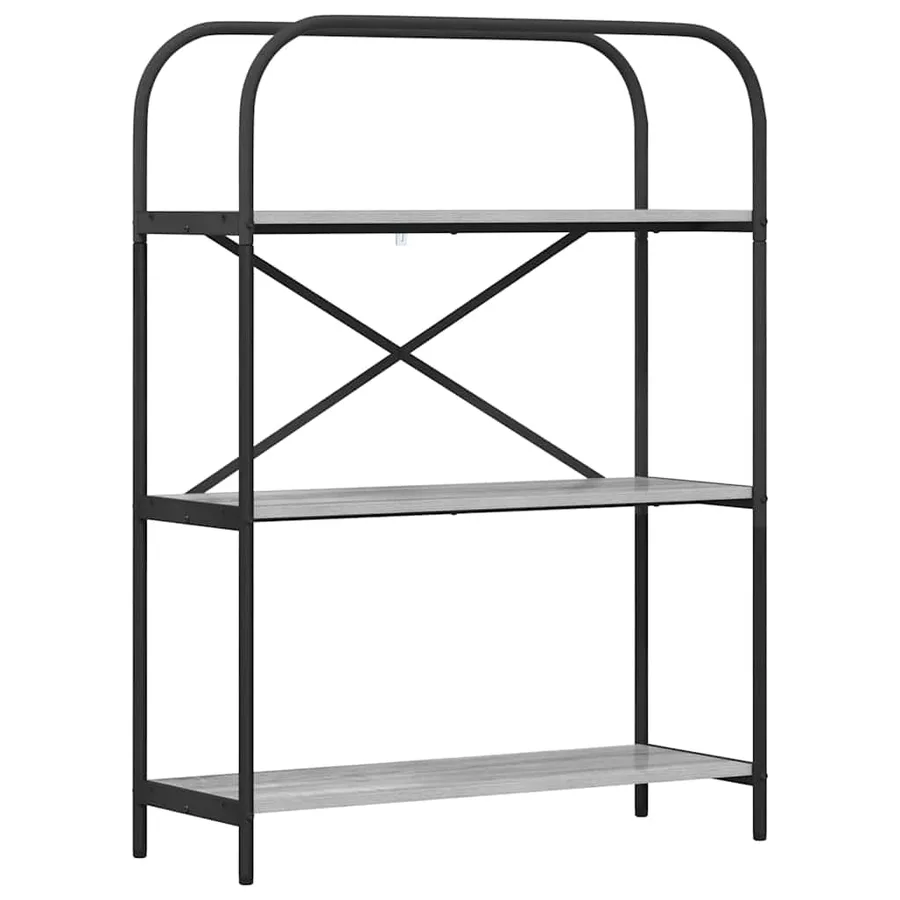 Étagère Gris Sonoma 80 x 30 x 109 cm Bois d'ingénierie - 2