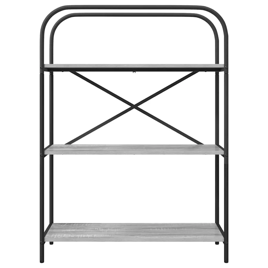 Étagère Gris Sonoma 80 x 30 x 109 cm Bois d'ingénierie - 5