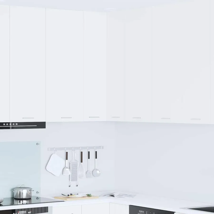 Armoire suspendue Blanc 57 x 57 x 100 cm Bois d'ingénierie