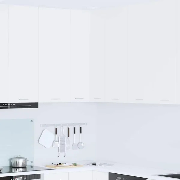 Armoire suspendue Blanc 57 x 57 x 100 cm Bois d'ingénierie