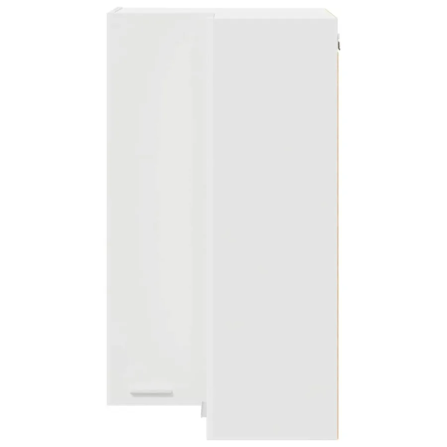 Armoire suspendue Blanc 57 x 57 x 100 cm Bois d'ingénierie - 6