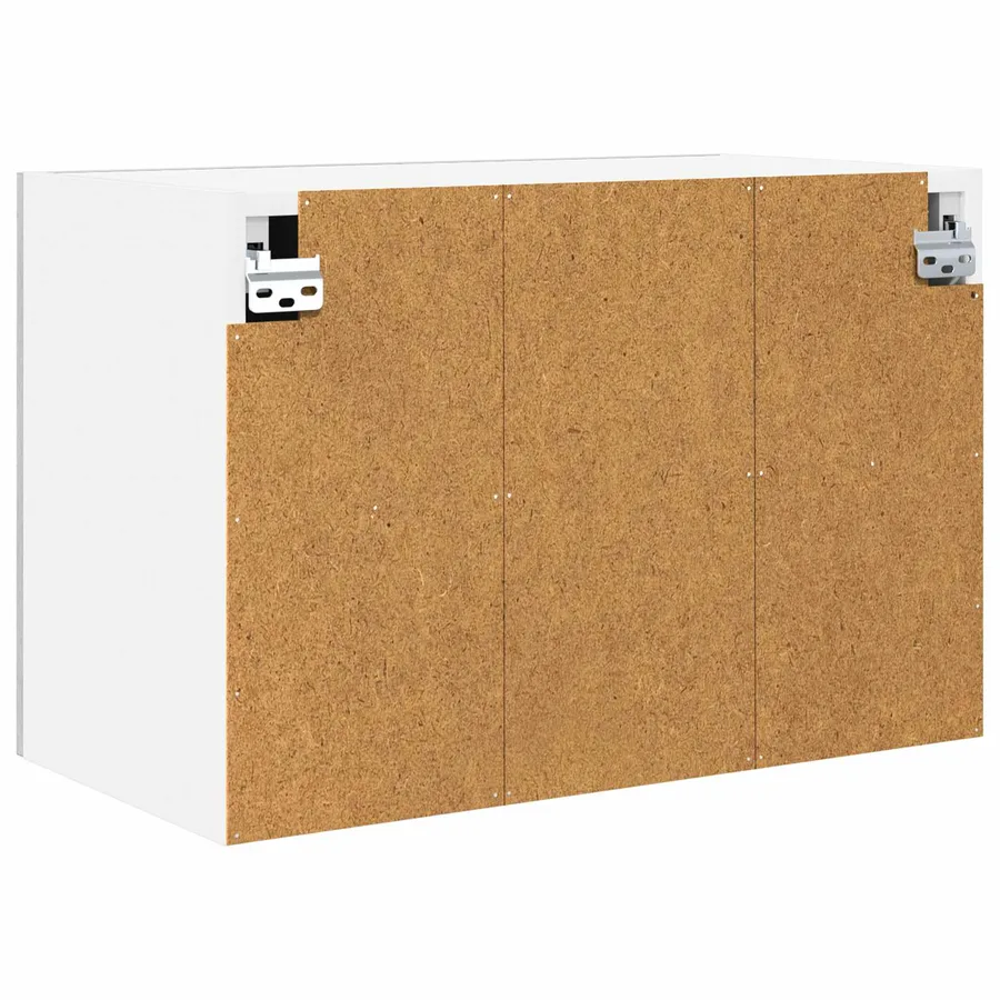 Armoire suspendue 2 pcs Gris Sonoma et Blanc 60 x 31 x 40 cm - 9