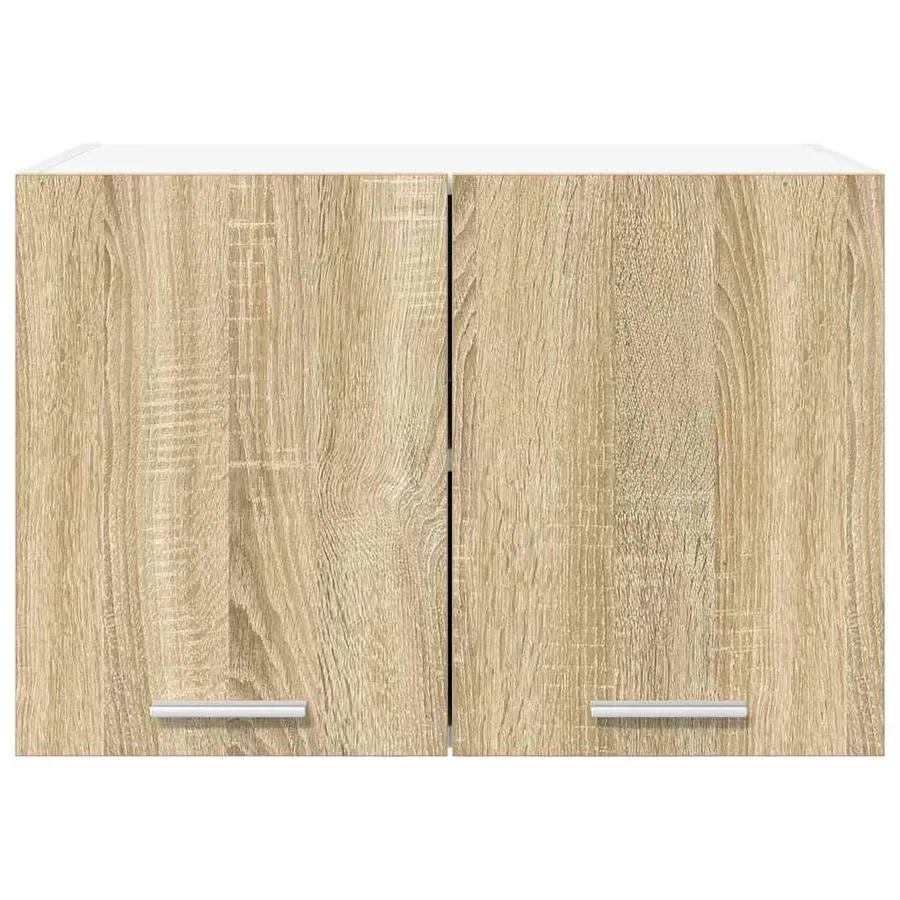 Armoire suspendue 2 pcs Chêne Sonoma et Blanc 60 x 31 x 40 cm - 7