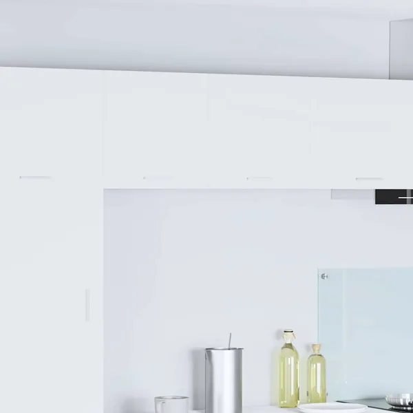Armoire suspendue 2 pcs Blanc 40 x 31 x 40 cm Bois d'ingénierie