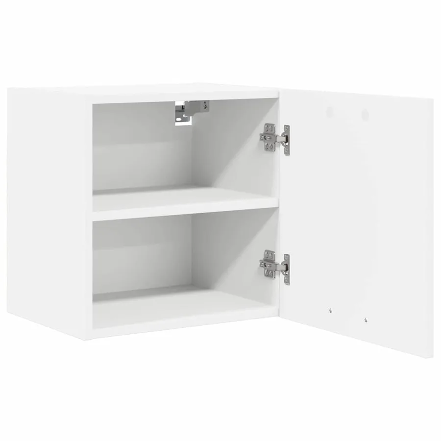 Armoire suspendue 2 pcs Blanc 40 x 31 x 40 cm Bois d'ingénierie - 6