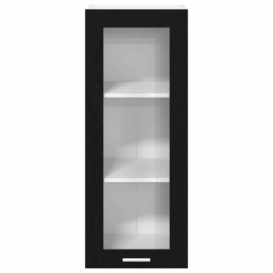 Armoire suspendue Chêne noir 40 x 31 x 100 cm Bois d'ingénierie - 6