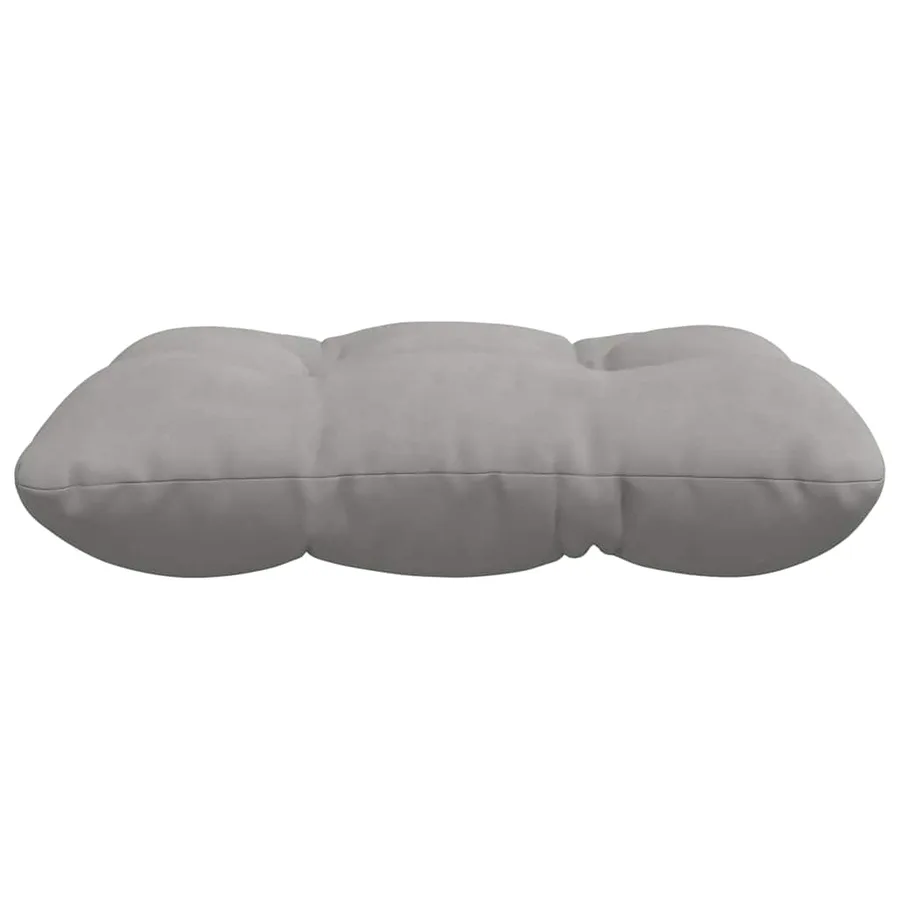 Coussins de siège 4 pcs Gris clair 40 x 40 cm - 6