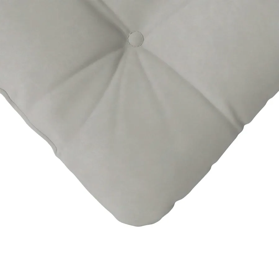 Coussins de siège 4 pcs Gris clair 40 x 40 cm - 9