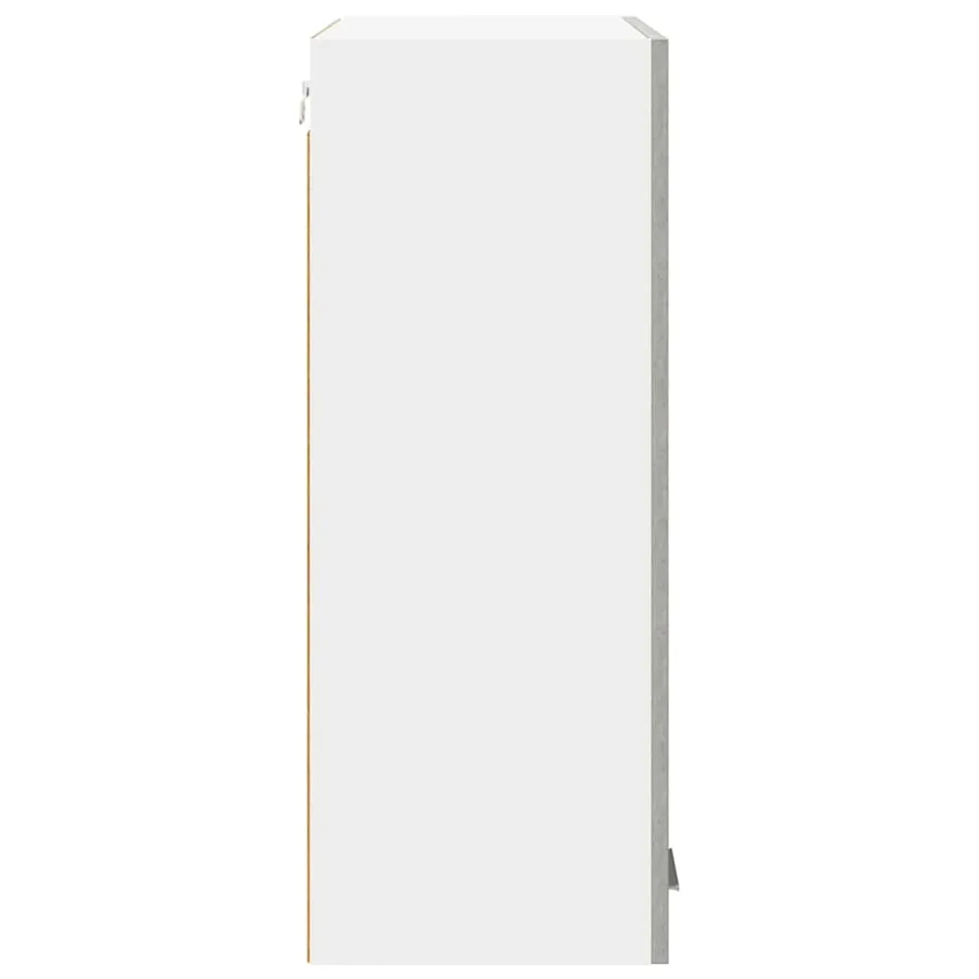 Armoire suspendue Gris béton 60 x 31 x 80 cm Bois d'ingénierie - 7