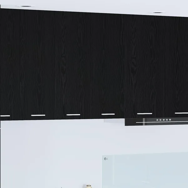 Armoire suspendue Chêne noir 60 x 31 x 80 cm Bois d'ingénierie