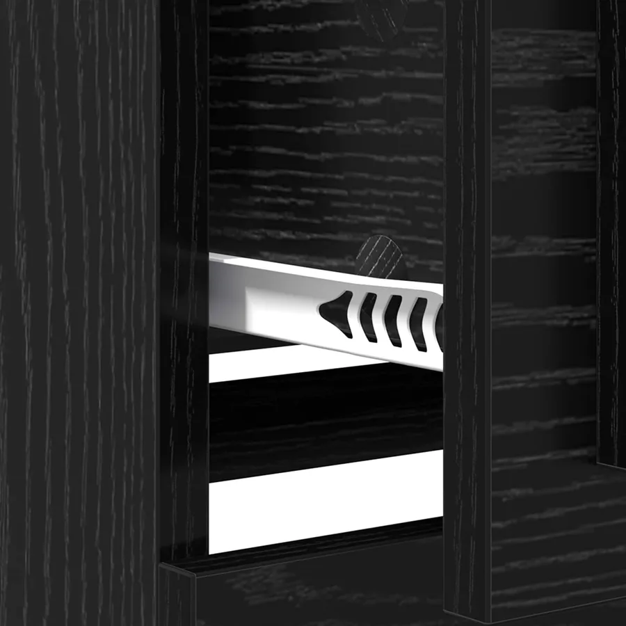 Buffets 3 pcs Chêne noir 210 x 35,5 x 67,5 cm Bois d'ingénierie - 10