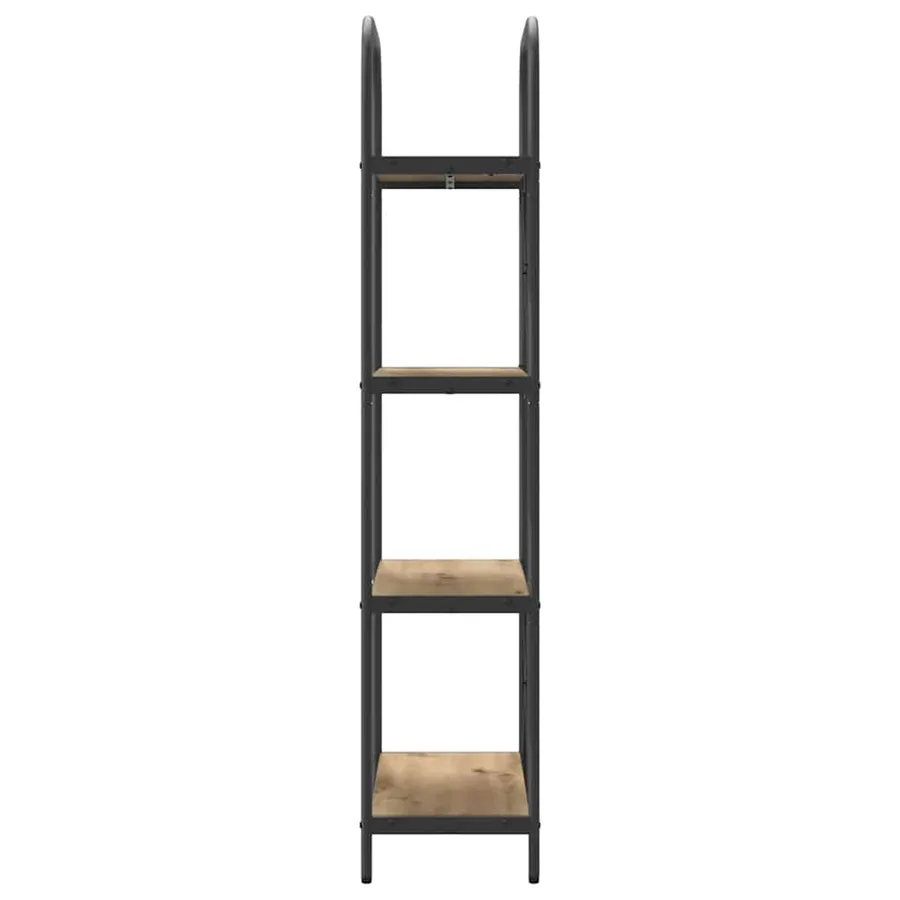 Étagère 4 niveaux 60 x 30 x 146 cm Bois d'ingénierie - 6