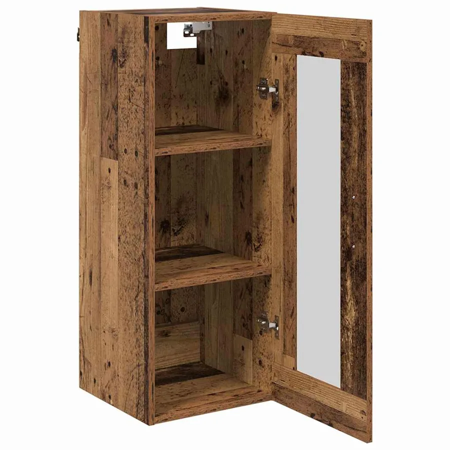 Meuble mural Bois Ancien 34,5 x 34 x 90 cm - 5