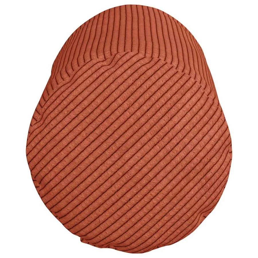 Coussins d'accent 2 pcs Rouge orange Ø 15 x 40 cm - 7