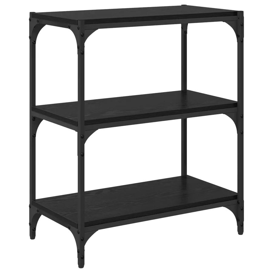 Bibliothèque Chêne noir 60 x 33 x 70,5 cm - 7