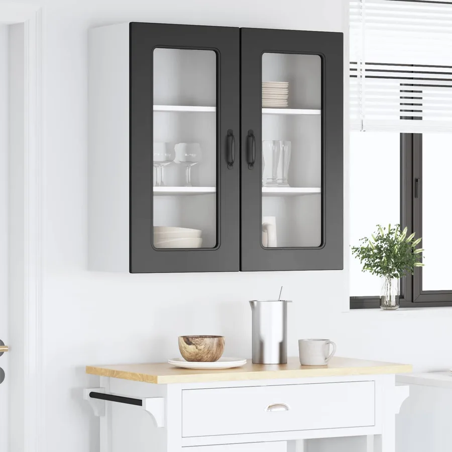 Panneau de lave-vaisselle Kalmar 2 pcs Noir 40 x 31 x 80 cm - 4