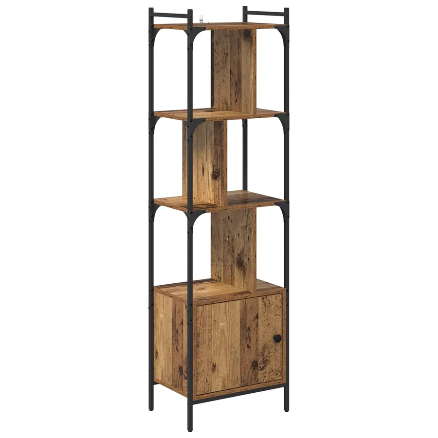 Bibliothèque Bois Ancien 44,5 x 30 x 154,5 cm Bois d'ingénierie - 2