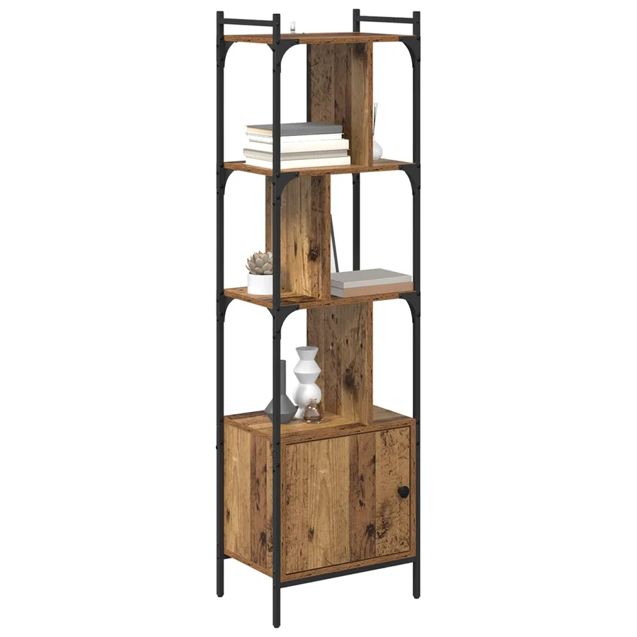 Bibliothèque Bois Ancien 44,5 x 30 x 154,5 cm Bois d'ingénierie - 3