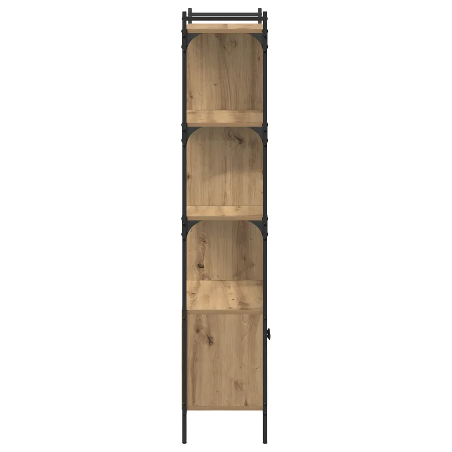 Bibliothèque 6 niveaux 76,5 x 30 x 154,5 cm Bois d'ingénierie - 7