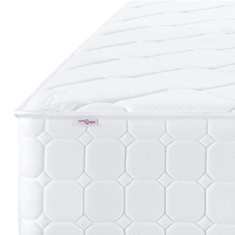 Matelas à ressorts ensachés dureté moyenne 140x190 cm - 5