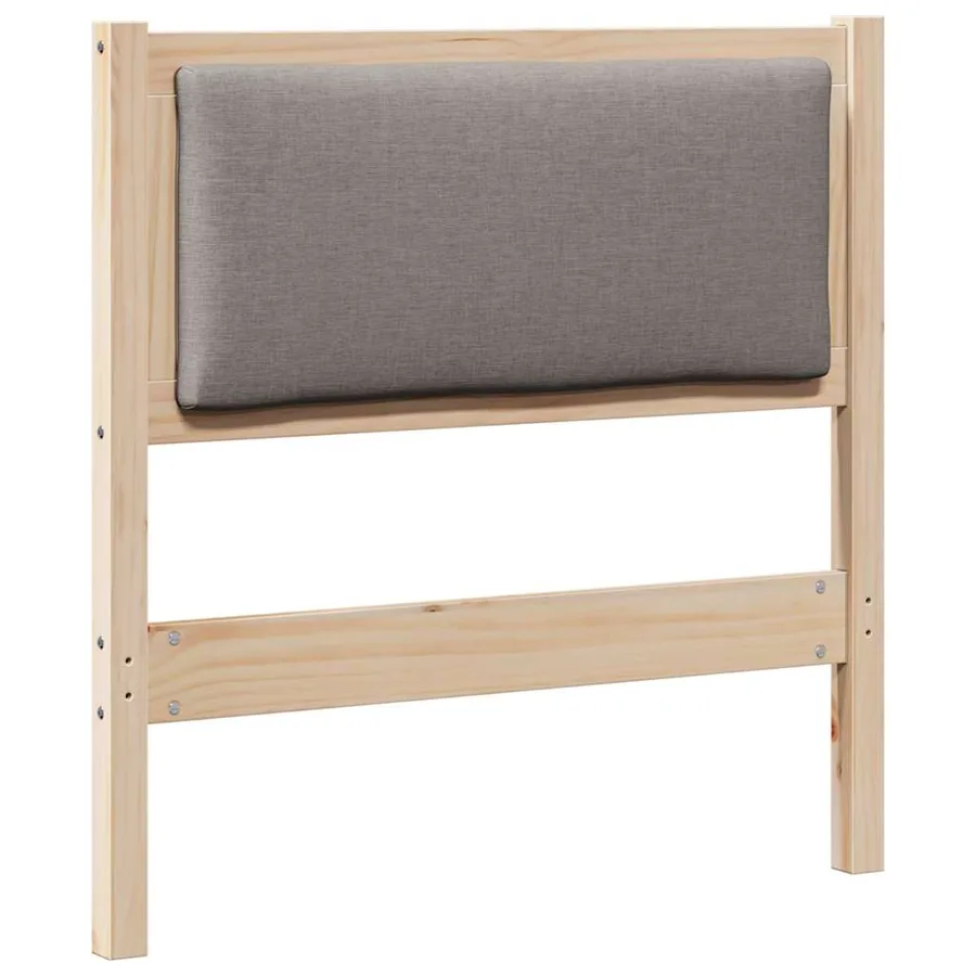 Tête de lit Autre Marron 80 cm Bois massif en pin - 2