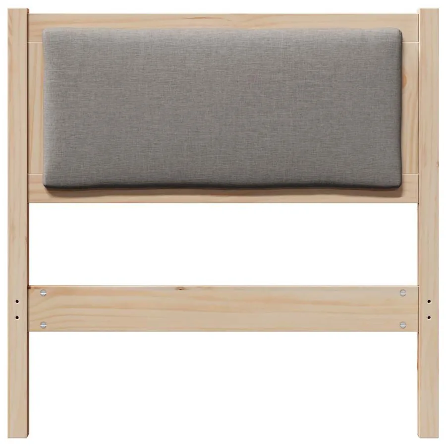 Tête de lit Autre Marron 80 cm Bois massif en pin - 4