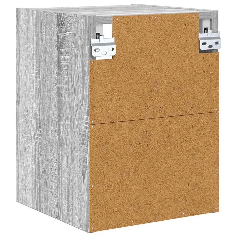 Armoire suspendue avec stockage Gris Sonoma 30 x 29,5 x 40 cm - 7