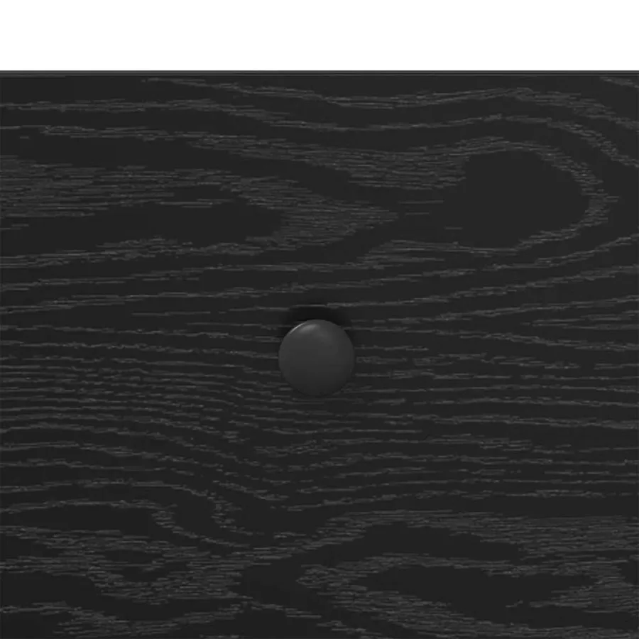 Table basse Chêne noir 100 x 51 x 45 cm Bois d'ingénierie - 10