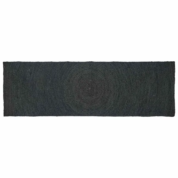 Tapis de surface Gris foncé 80 x 200 cm Jute