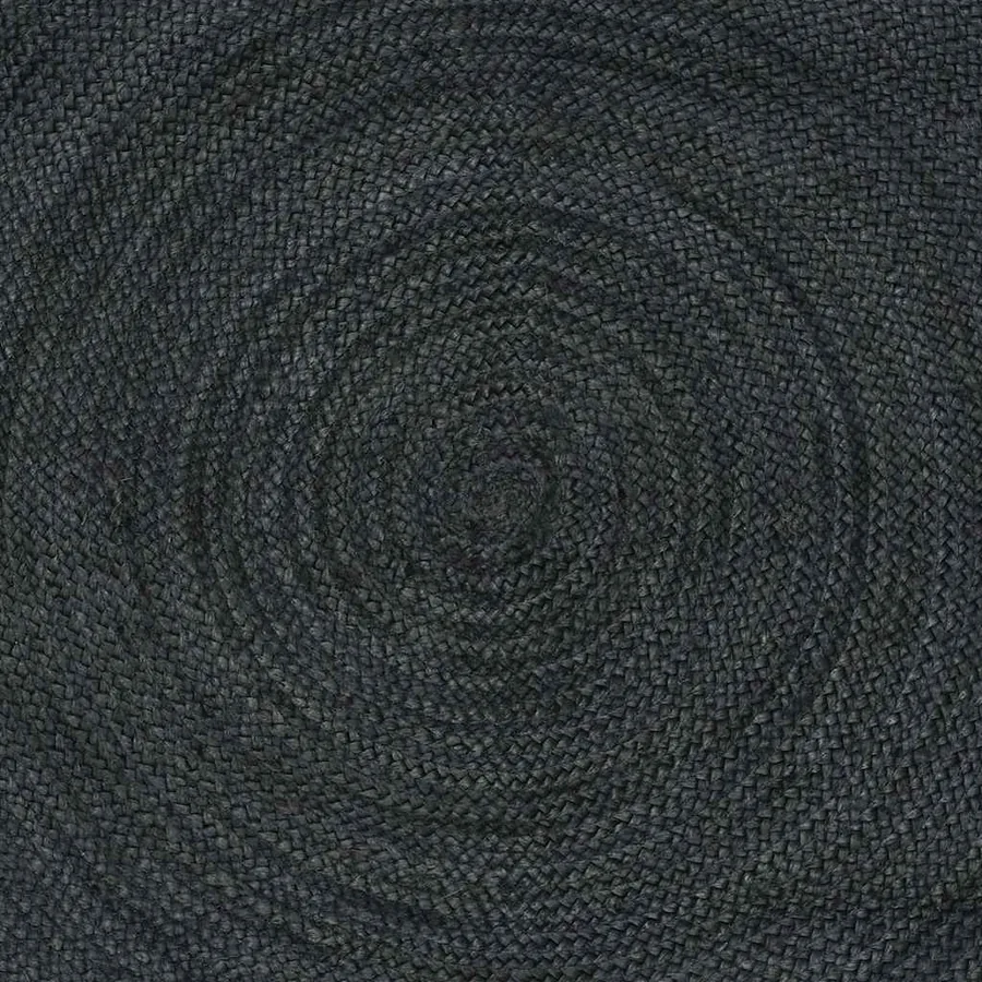 Tapis de surface Gris foncé 80 x 200 cm Jute - 8