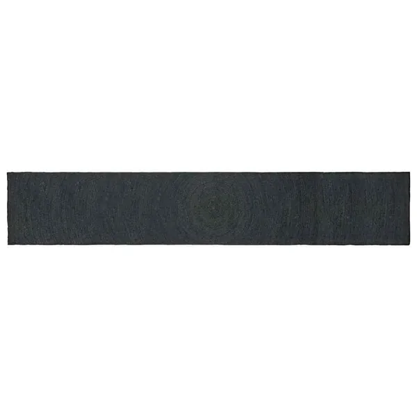 Tapis de surface Gris foncé 60 x 400 cm Jute