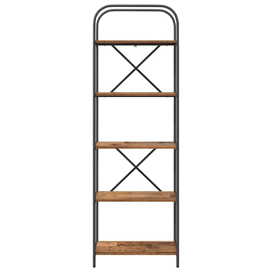 Étagère Bois ancien 60 x 30 x 183 cm Bois d'ingénierie - 5