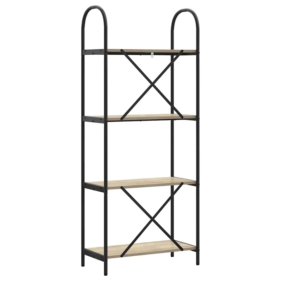 Étagère Chêne Sonoma 60 x 30 x 146 cm Bois d'ingénierie - 7