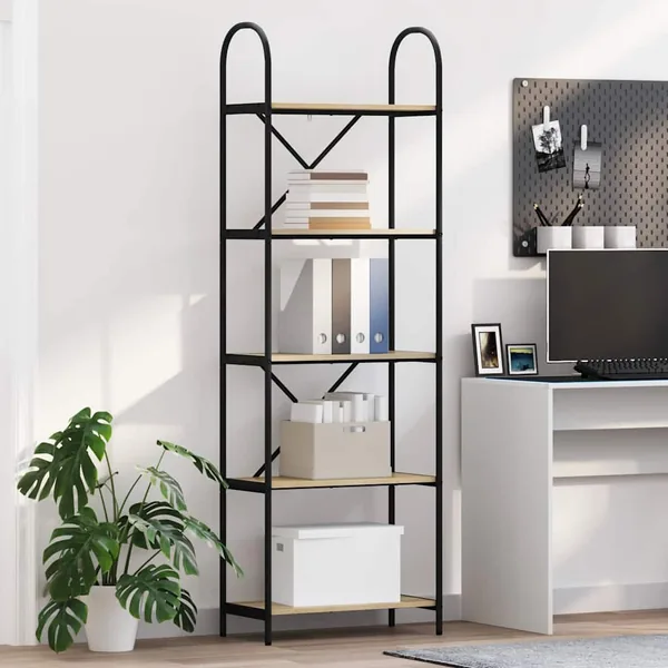 Étagère Chêne Sonoma 60 x 30 x 183 cm Bois d'ingénierie