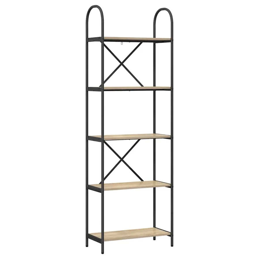Étagère Chêne Sonoma 60 x 30 x 183 cm Bois d'ingénierie - 2