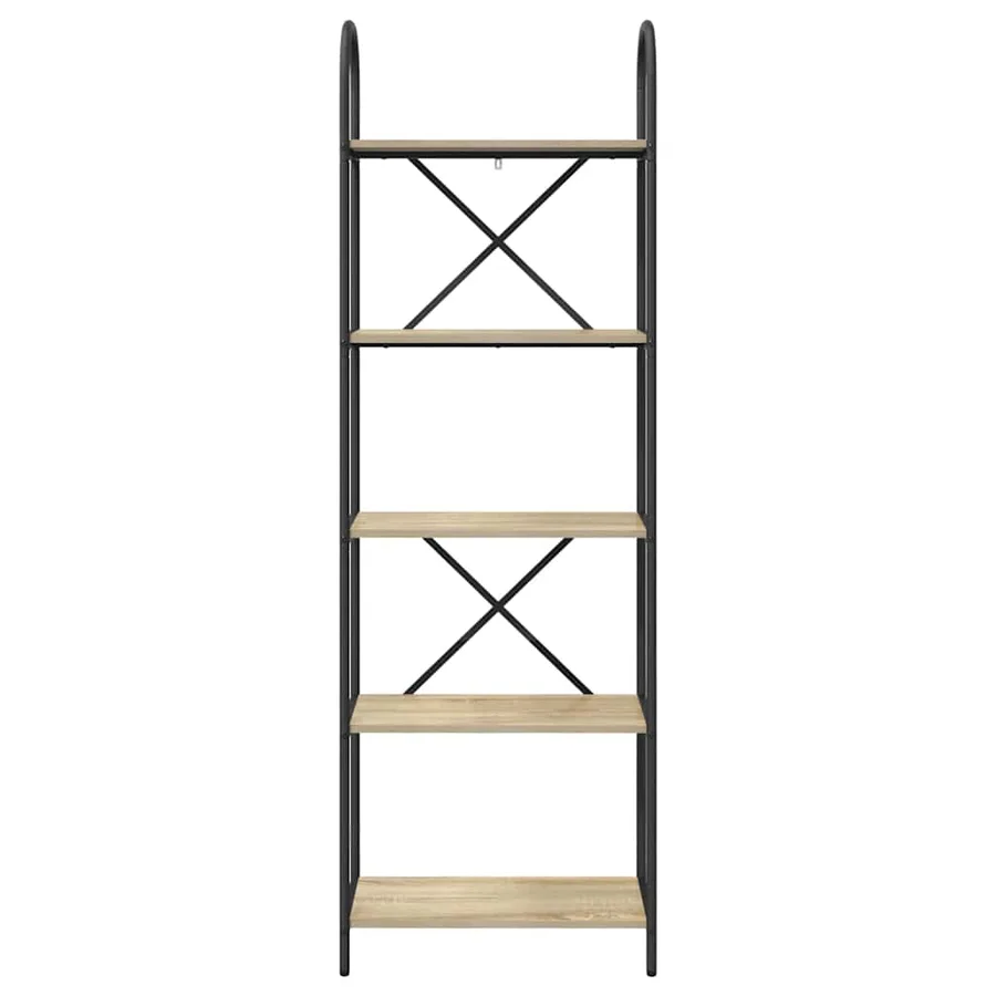 Étagère Chêne Sonoma 60 x 30 x 183 cm Bois d'ingénierie - 5