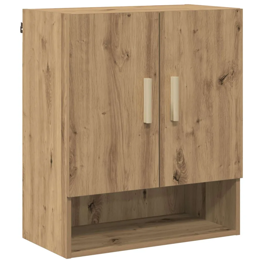 Meuble mural 60 x 31 x 70 cm Bois d'ingénierie Chêne artisan - 2