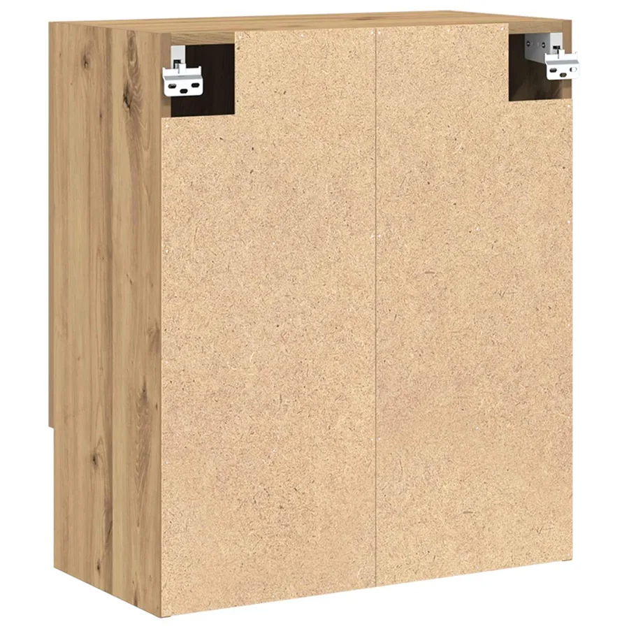 Meuble mural 60 x 31 x 70 cm Bois d'ingénierie Chêne artisan - 7