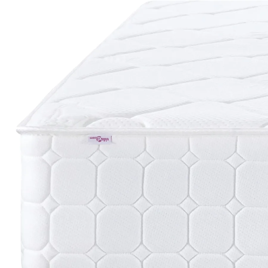 Matelas à ressorts ensachés dureté moyenne 80x200 cm - 5