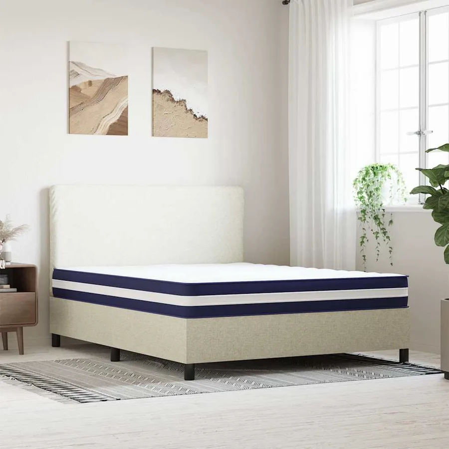 Matelas à ressorts ensachés dureté moyenne 160x200 cm - 2